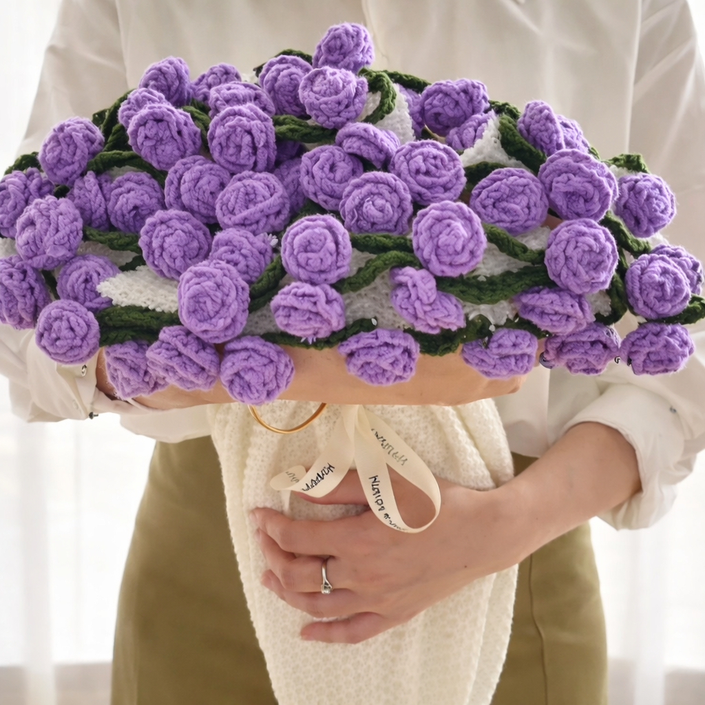 Fleur de Velours : Du bouquet au plaid en un geste