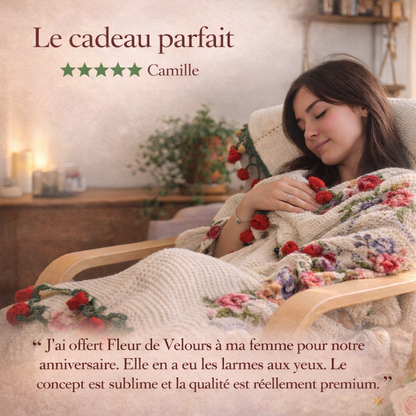 Fleur de Velours : Du bouquet au plaid en un geste